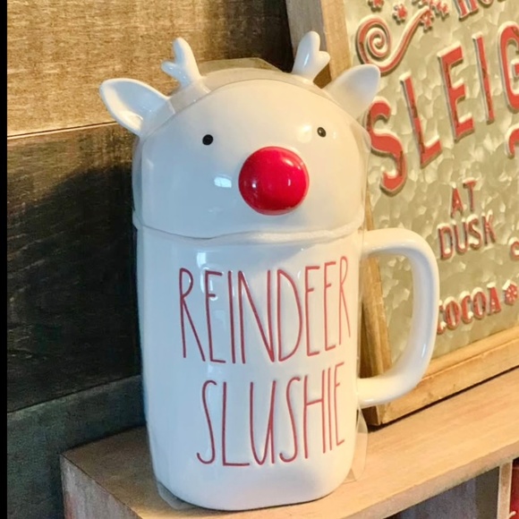 Rae Dunn Reindeer Slushie Mug - Picture 1 of 1